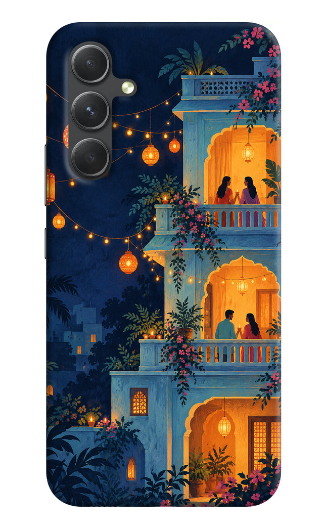 Balcony Glow Samsung A54 5G Hard Case Back Cover by Casekaro