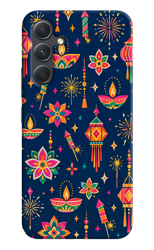 Festive Pop Samsung A54 5G Hard Case Back Cover by Casekaro