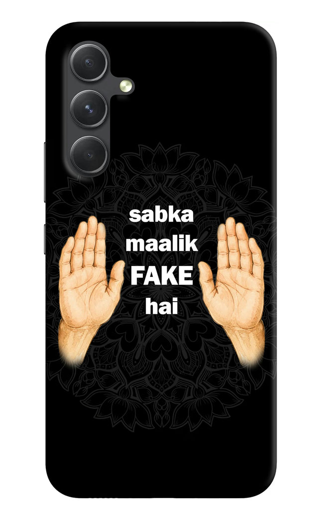 Sabka Malik Fake Samsung A54 5G Hard Case Back Cover by Casekaro