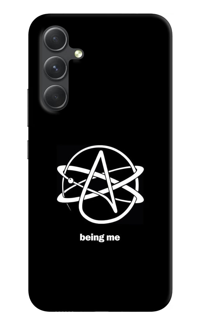 Atheist Symbol Samsung A54 5G Hard Case Back Cover by Casekaro