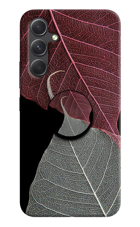 Leaf Pattern Samsung A54 5G Pop Case by Casekaro
