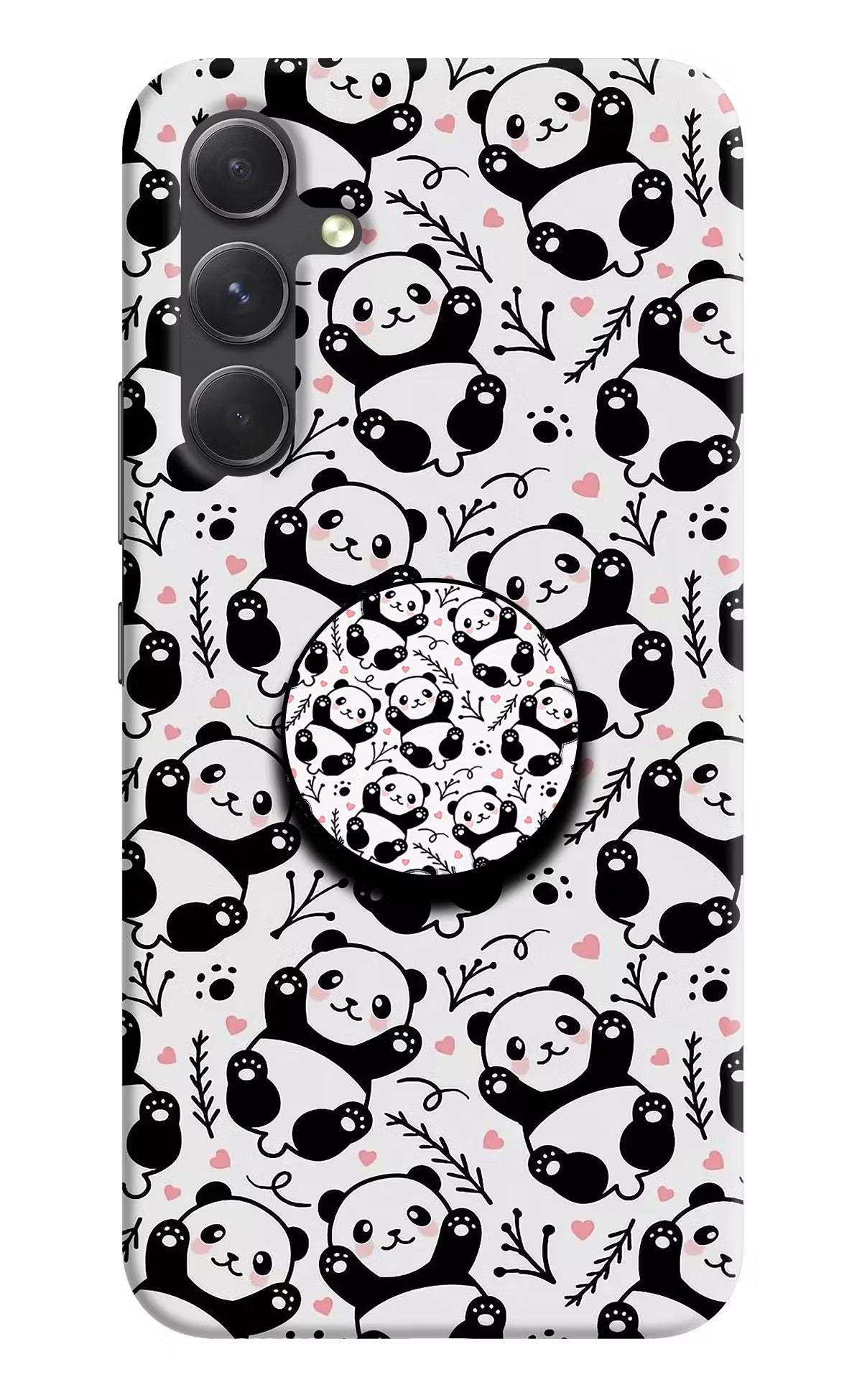 Cute Panda Samsung A54 5G Pop Case by Casekaro