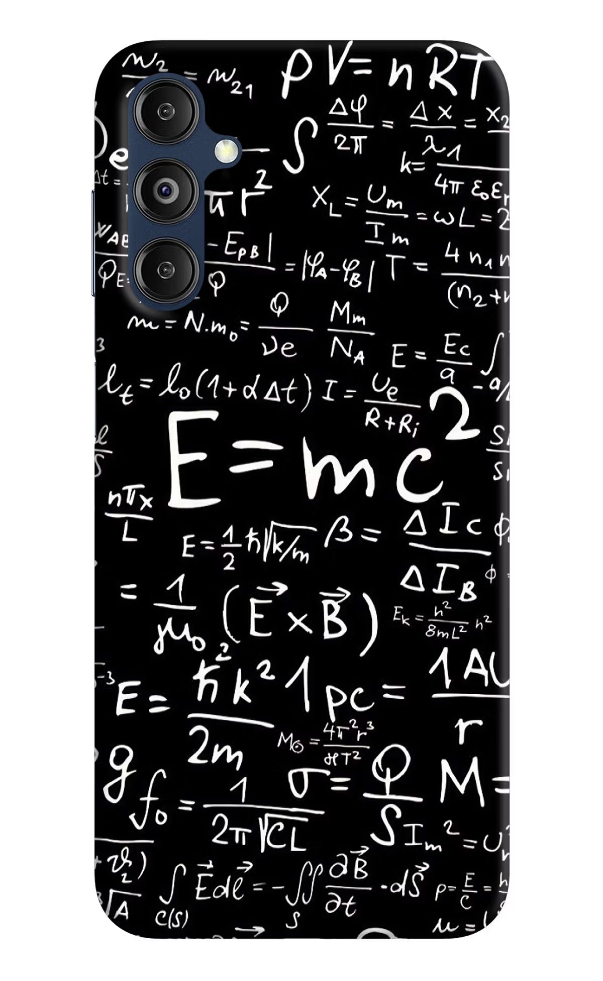 Physics Formula Samsung M14 Hard Case Back Cover by Casekaro