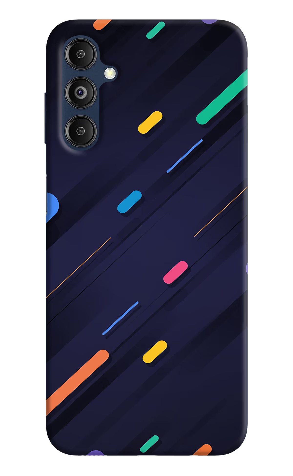 Abstract Design Samsung M14 4G Hard Case Back Cover by Casekaro
