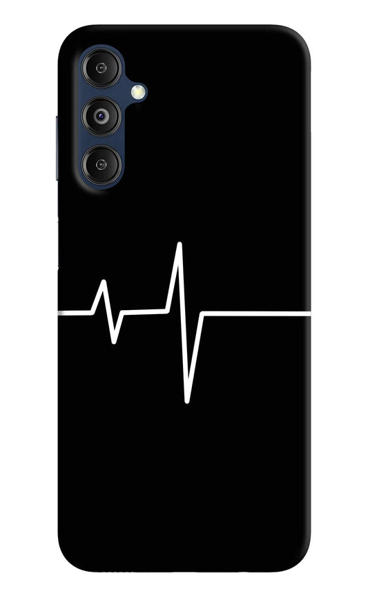 Heart Beats Samsung M14 Hard Case Back Cover by Casekaro