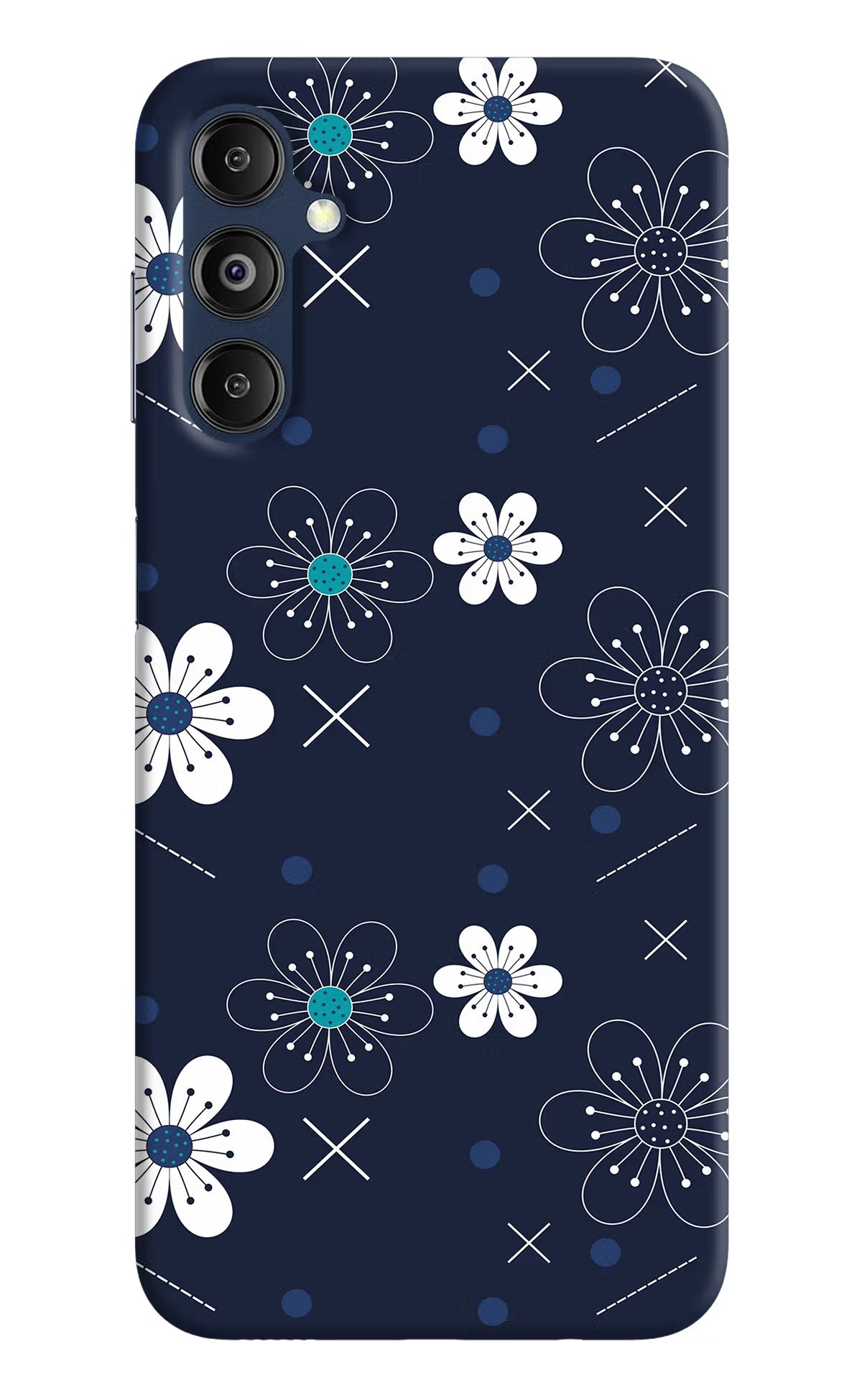 Flowers Samsung M14 Hard Case Back Cover by Casekaro