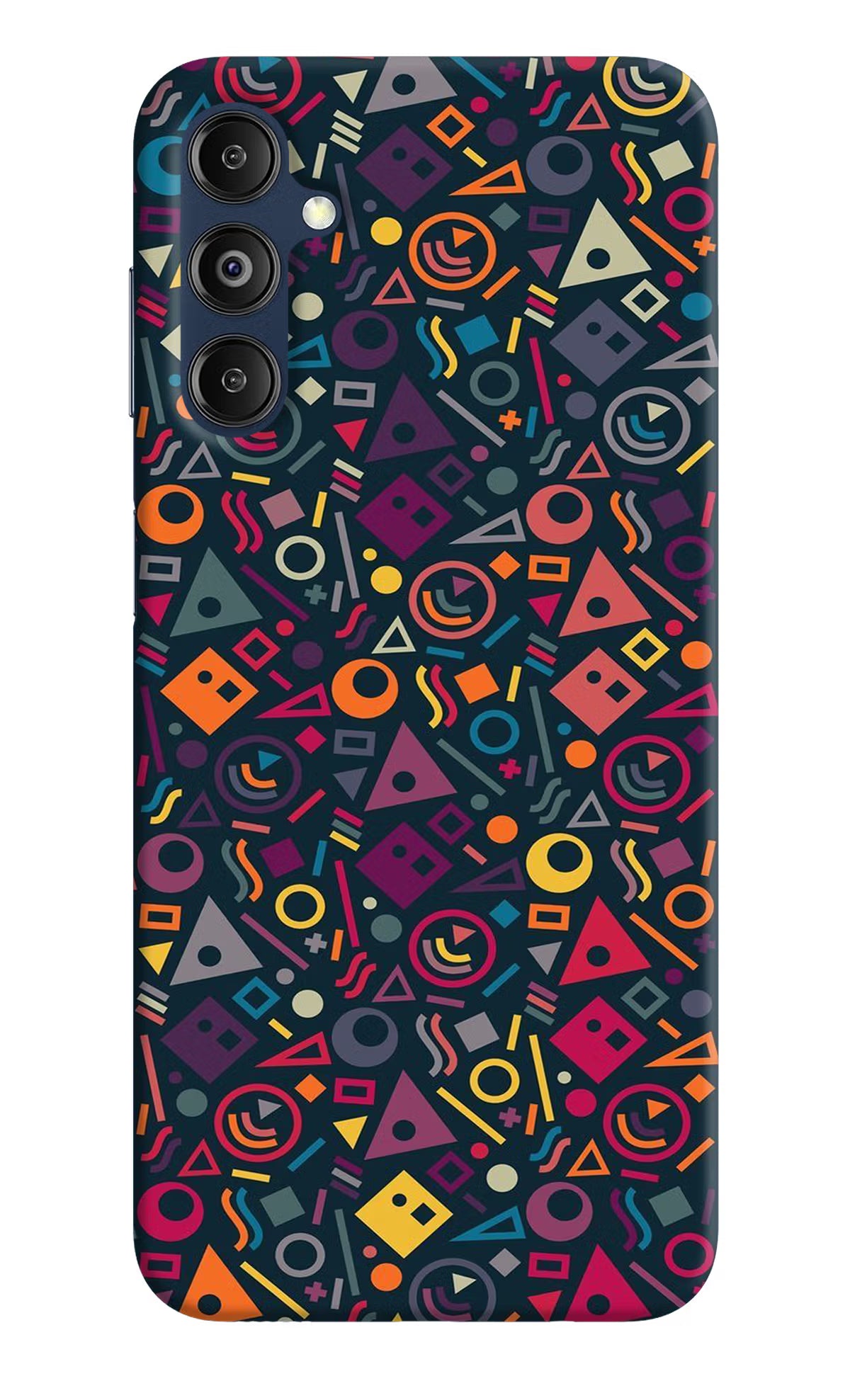 Geometric Abstract Samsung M14 Hard Case Back Cover by Casekaro