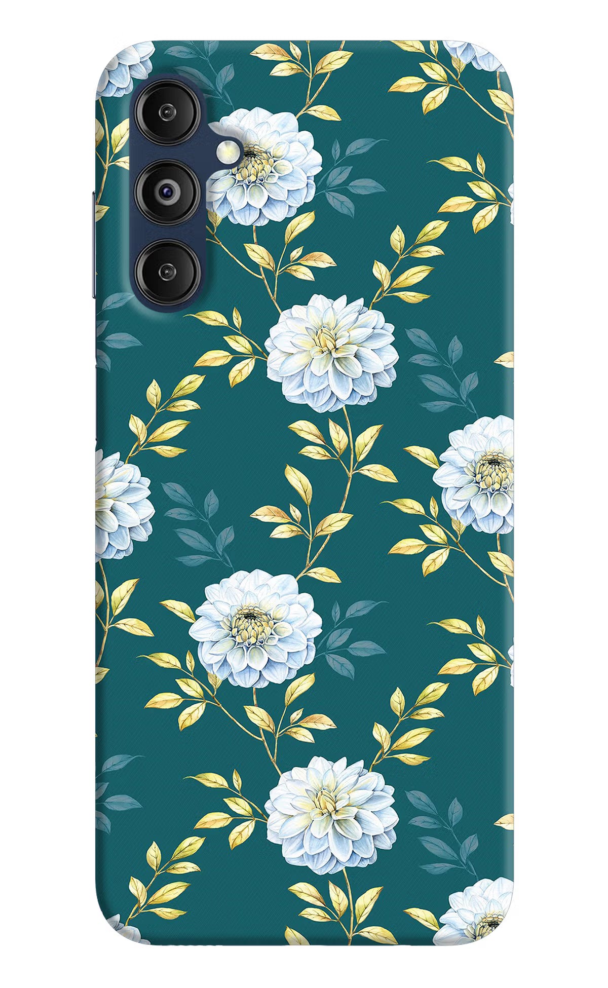 Flowers Samsung M14 Hard Case Back Cover by Casekaro