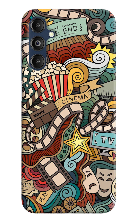 Cinema Abstract Samsung M14 Hard Case Back Cover by Casekaro