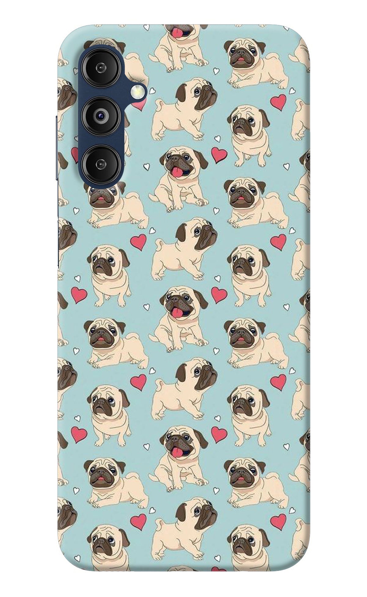 Pug Dog Samsung M14 Back Cover