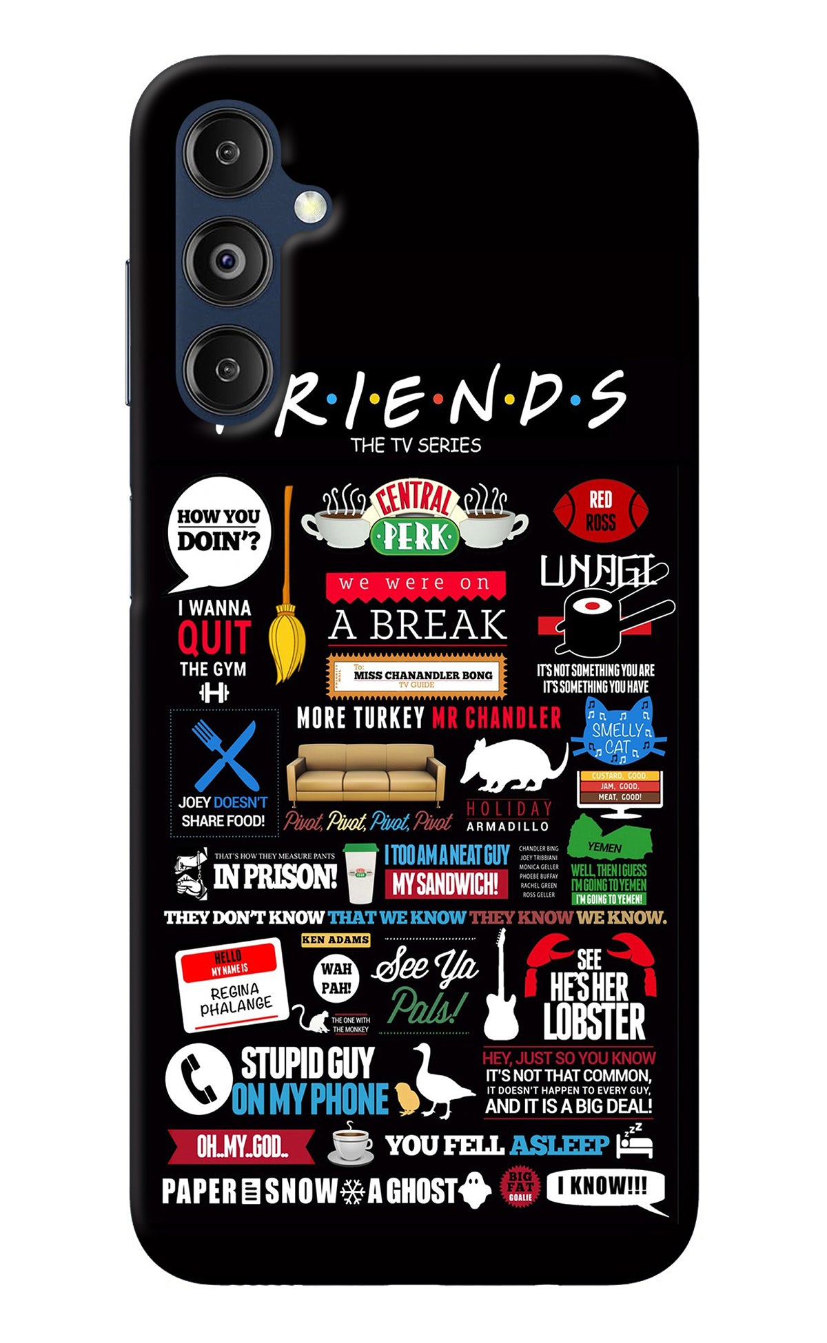 FRIENDS Samsung M14 Back Cover