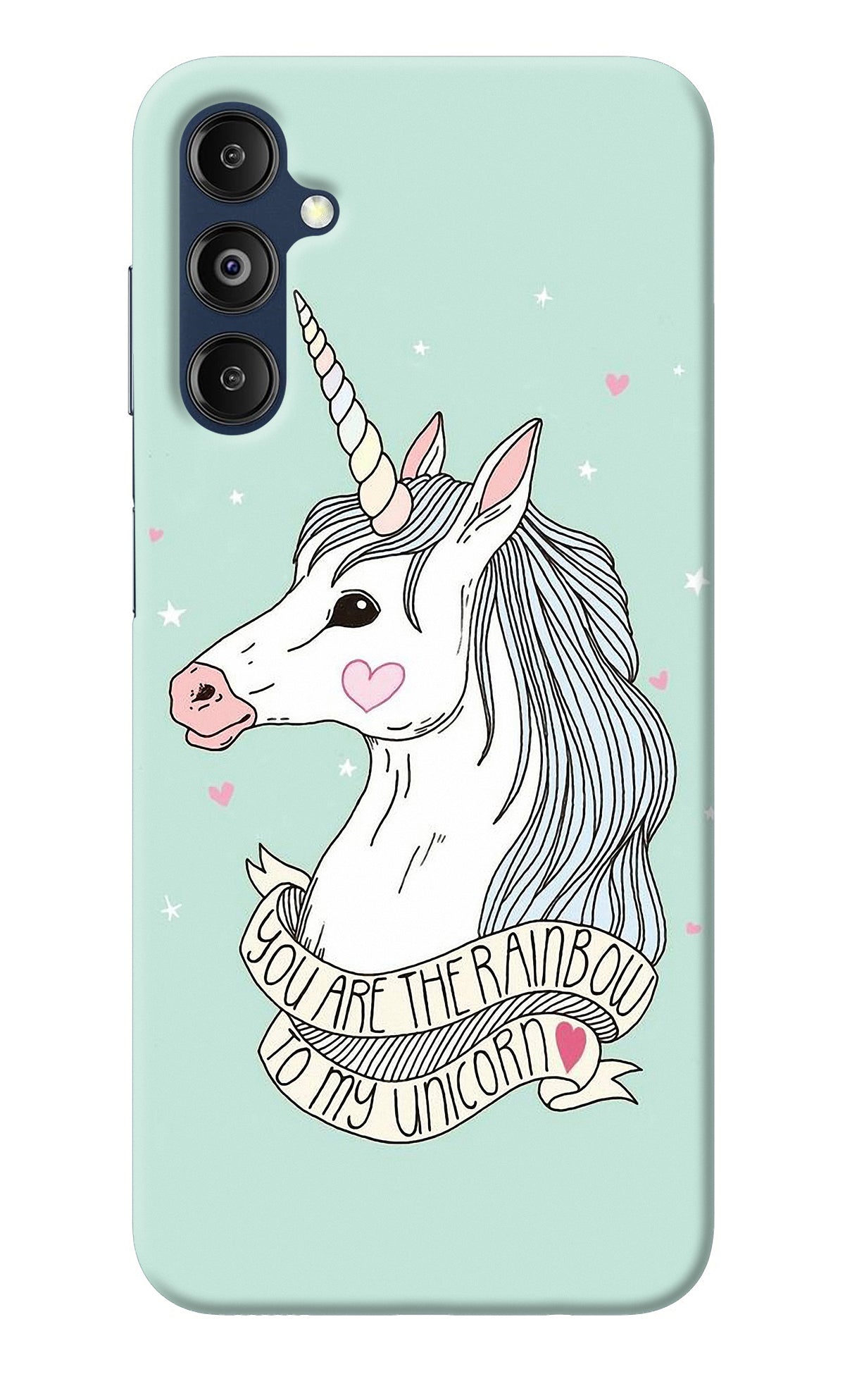 Unicorn Wallpaper Samsung M14 Back Cover