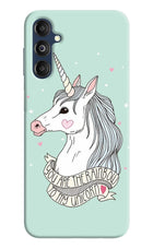 Unicorn Wallpaper Samsung M14 4G Hard Case Back Cover by Casekaro