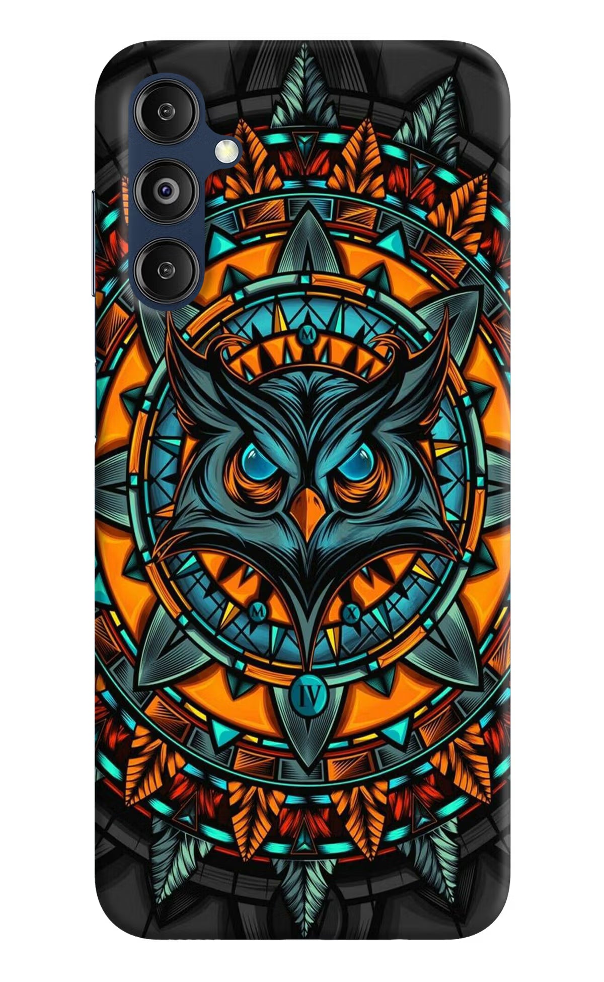 Angry Owl Art Samsung M14 Hard Case Back Cover by Casekaro
