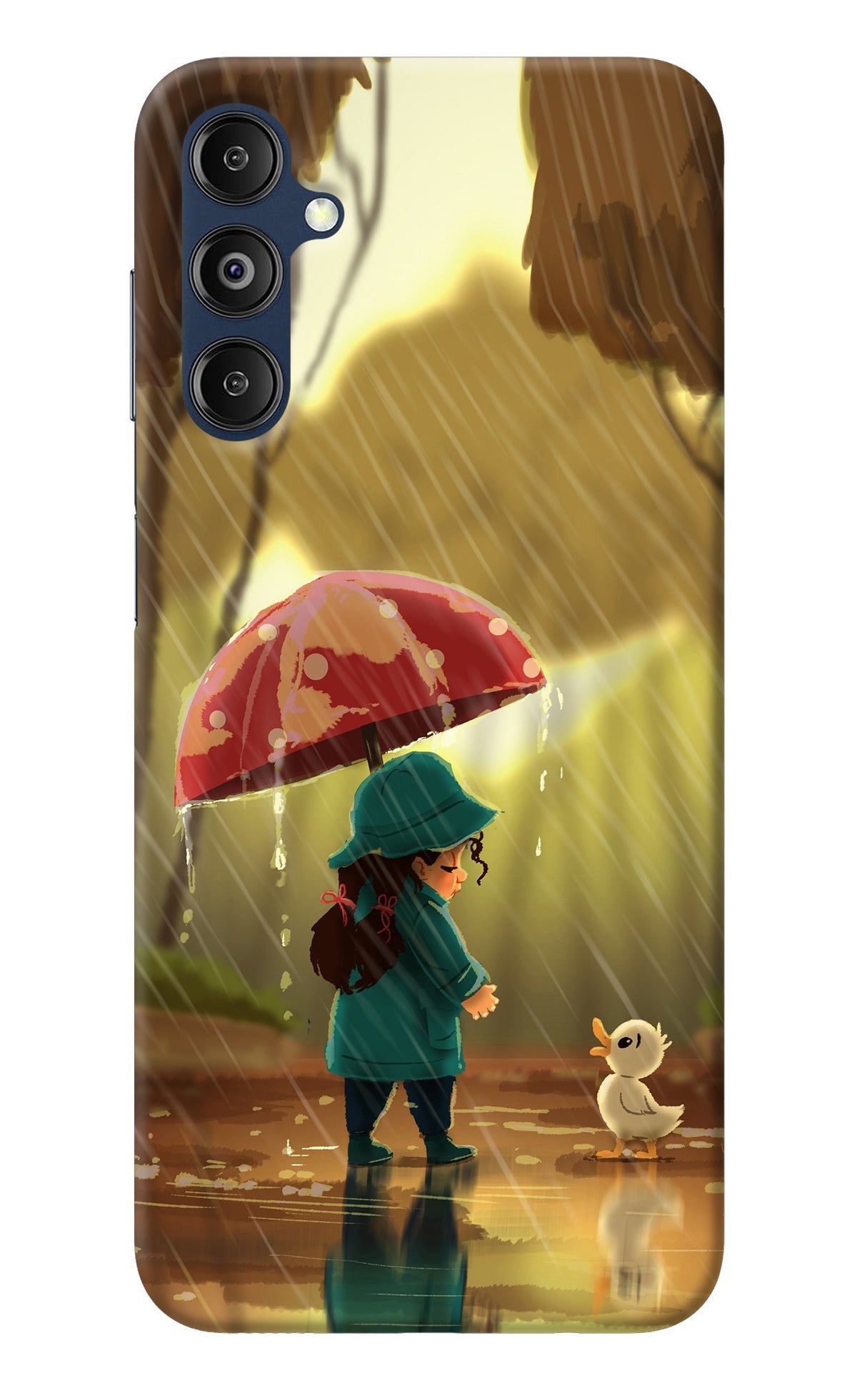 Rainy Day Samsung M14 Back Cover