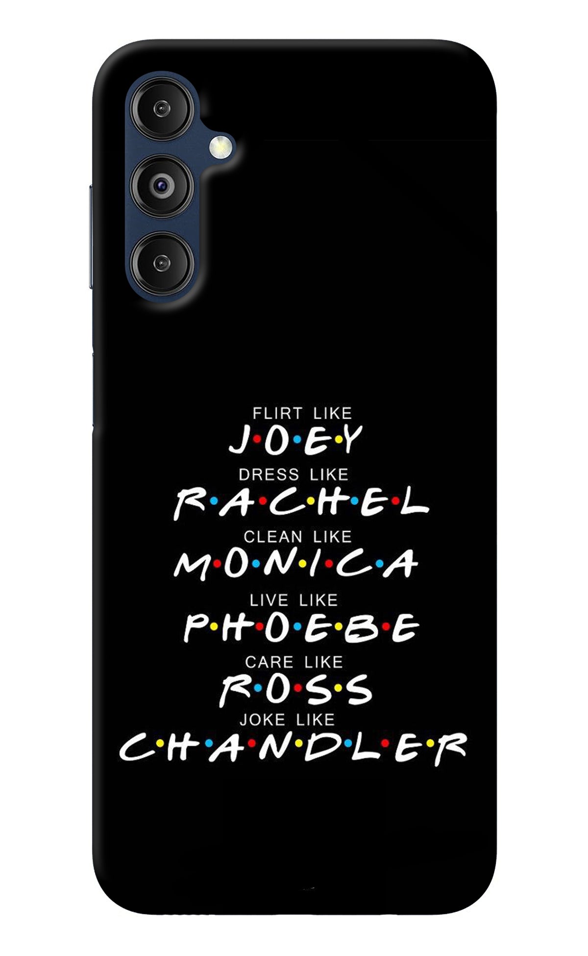 FRIENDS Character Samsung M14 Back Cover