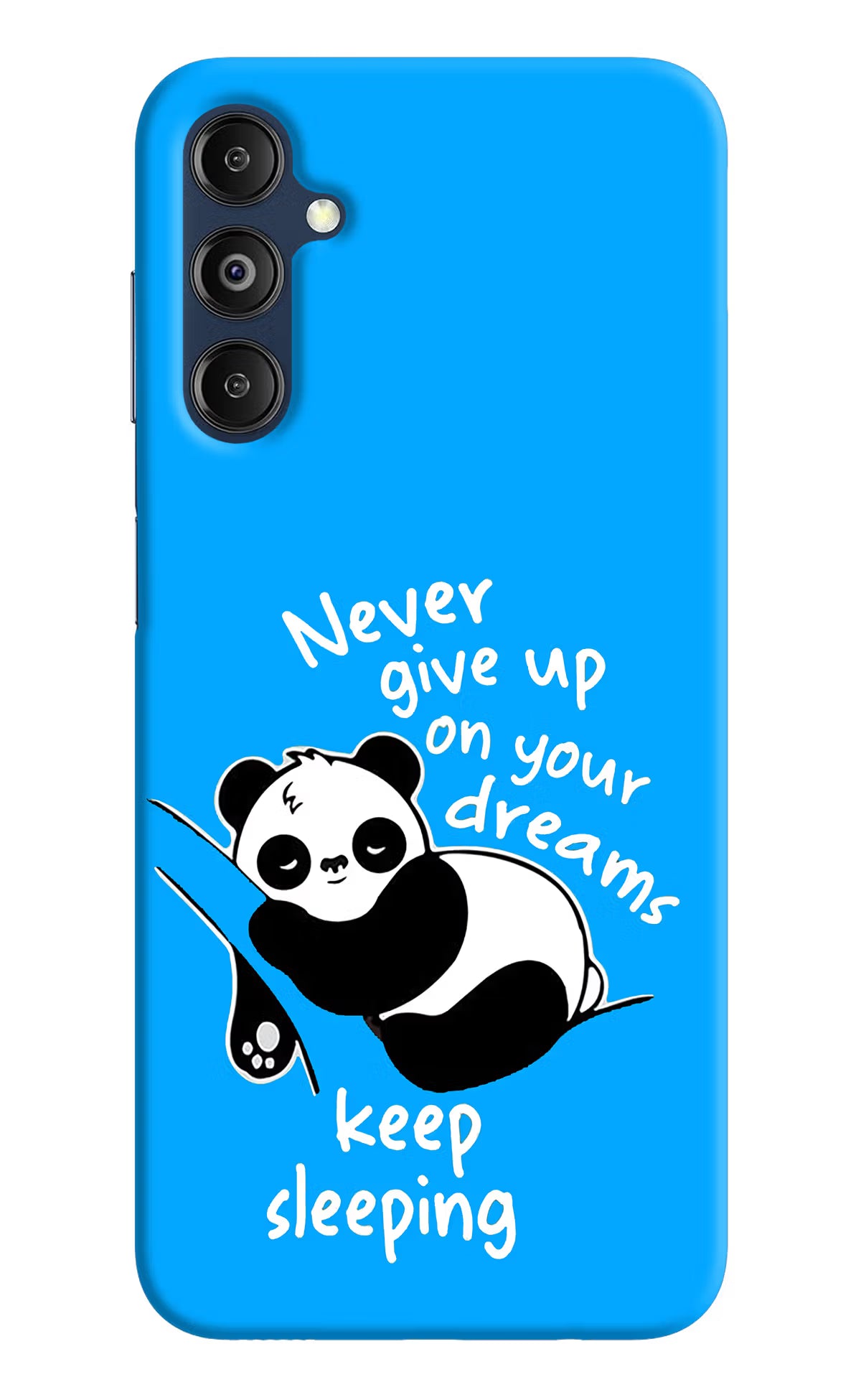 Keep Sleeping Samsung M14 Hard Case Back Cover by Casekaro