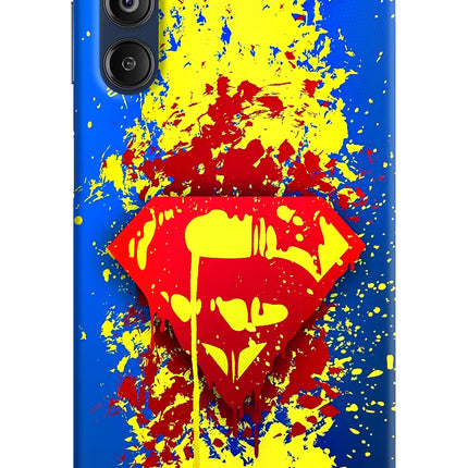 Superman logo Samsung M14 4G Hard Case Back Cover by Casekaro