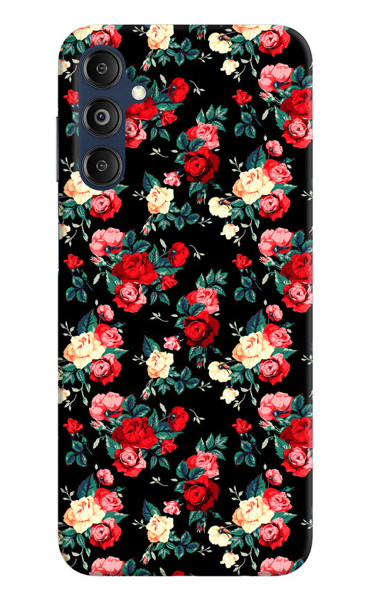 Rose Pattern Samsung M14 Hard Case Back Cover by Casekaro