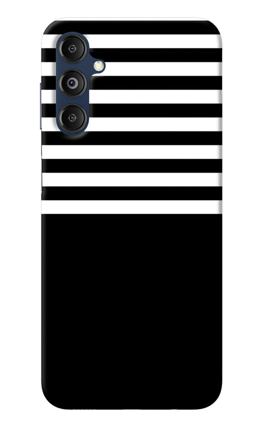 Black and White Print Samsung M14 Back Cover