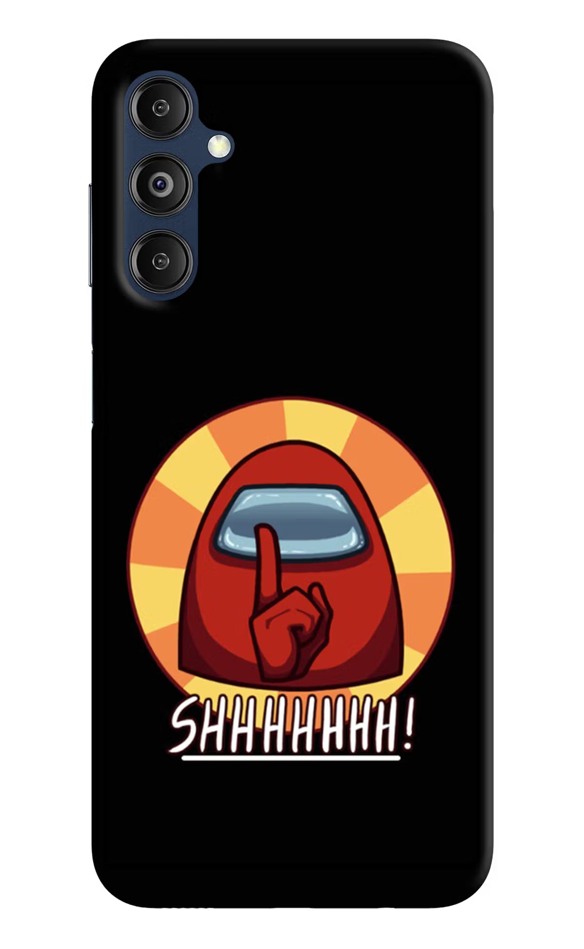 Among Us Shhh! Samsung M14 Hard Case Back Cover by Casekaro