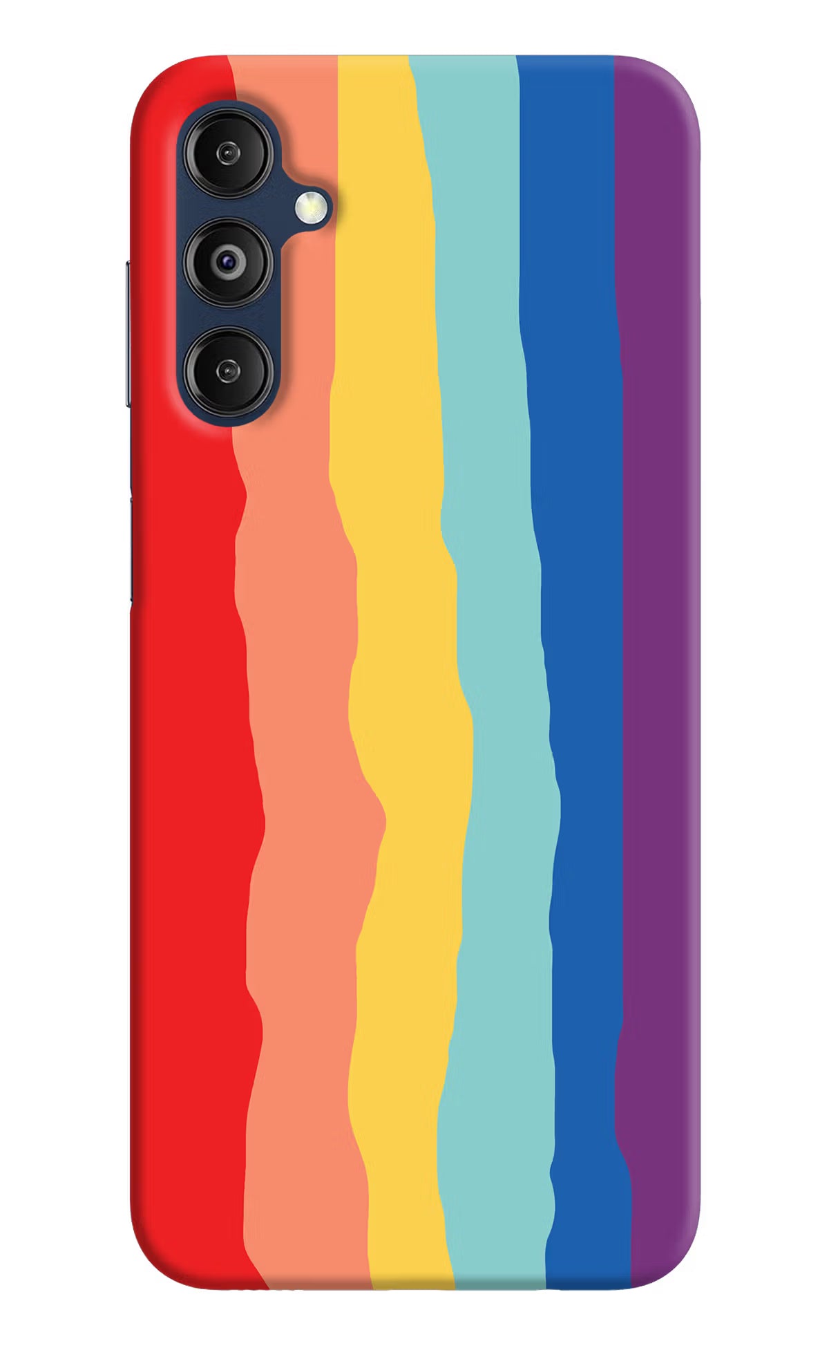 Rainbow Samsung M14 Hard Case Back Cover by Casekaro