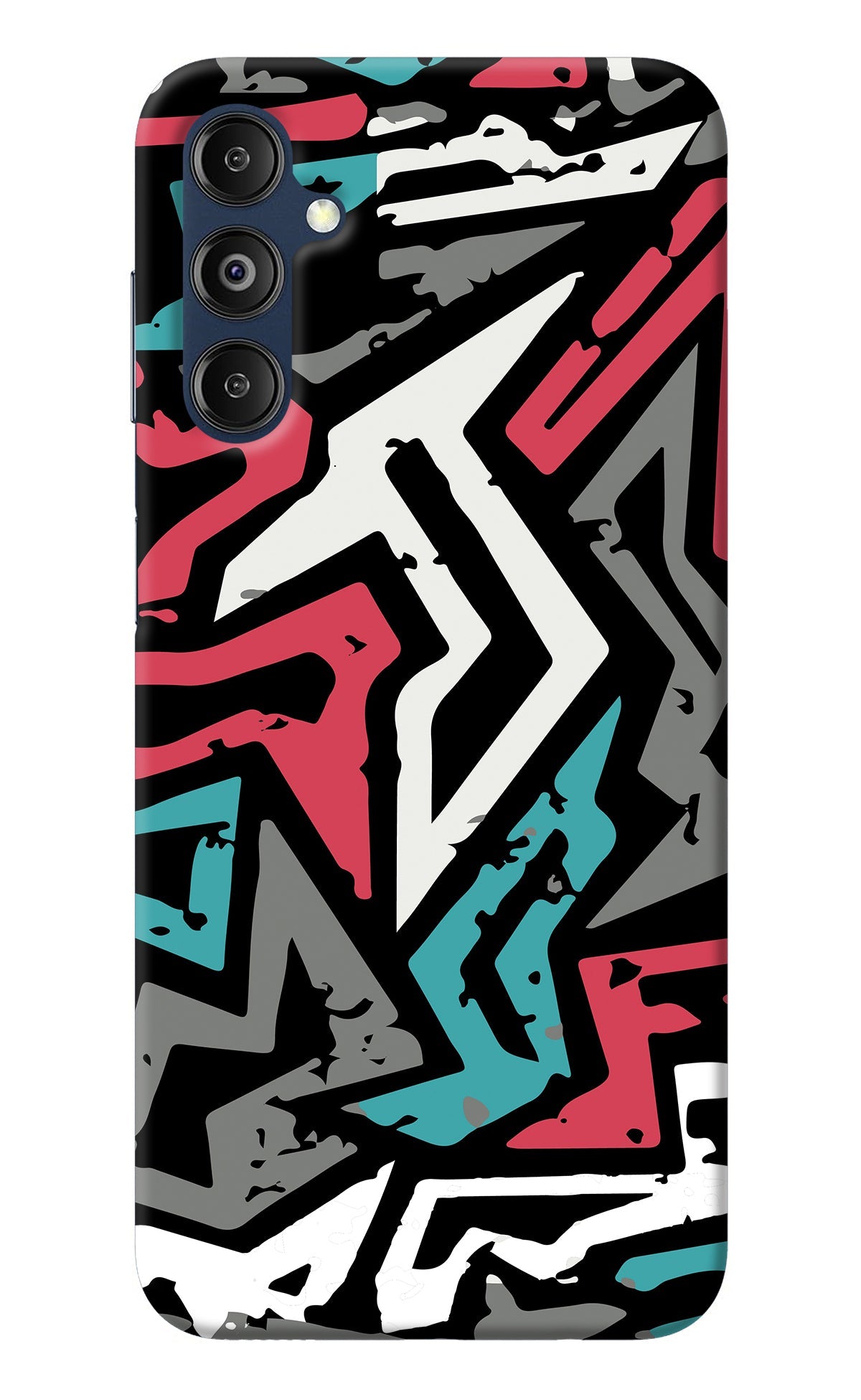 Geometric Graffiti Samsung M14 Back Cover