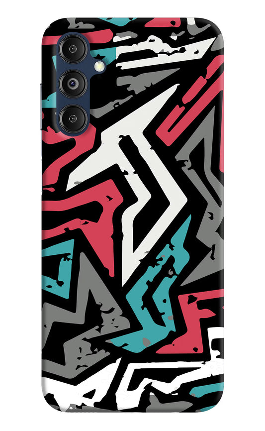 Geometric Graffiti Samsung M14 Hard Case Back Cover by Casekaro