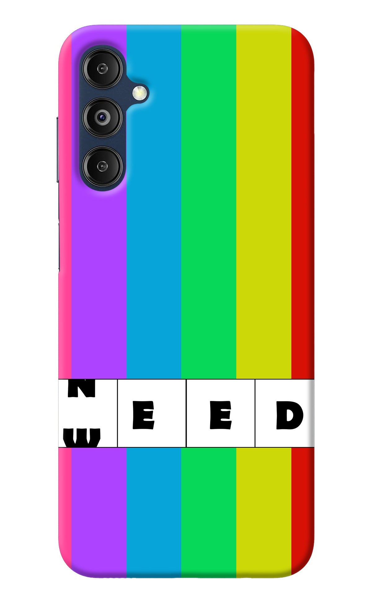 Need Weed Samsung M14 Back Cover