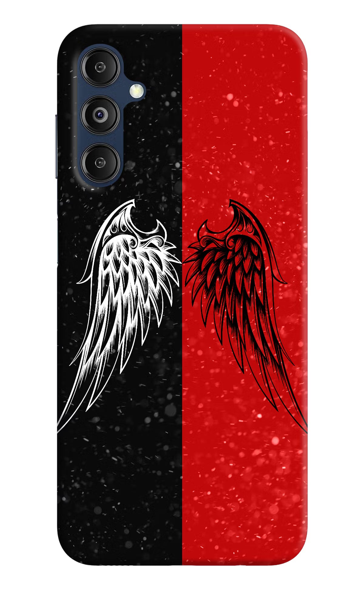 Wings Samsung M14 Hard Case Back Cover by Casekaro
