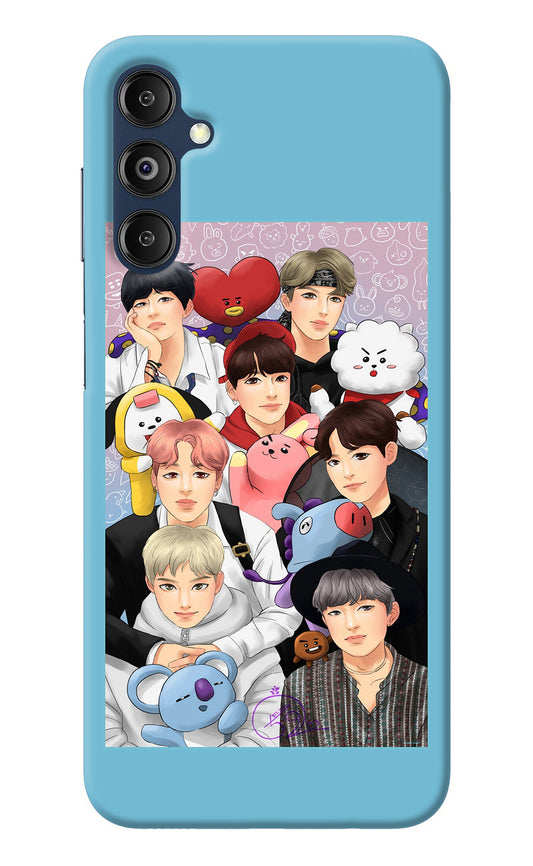 BTS with animals Samsung M14 Back Cover