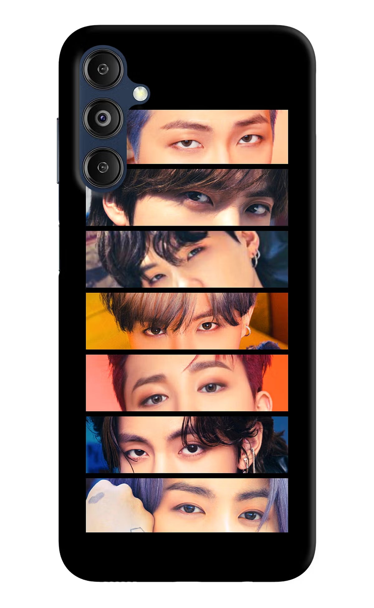 BTS Eyes Samsung M14 Hard Case Back Cover by Casekaro