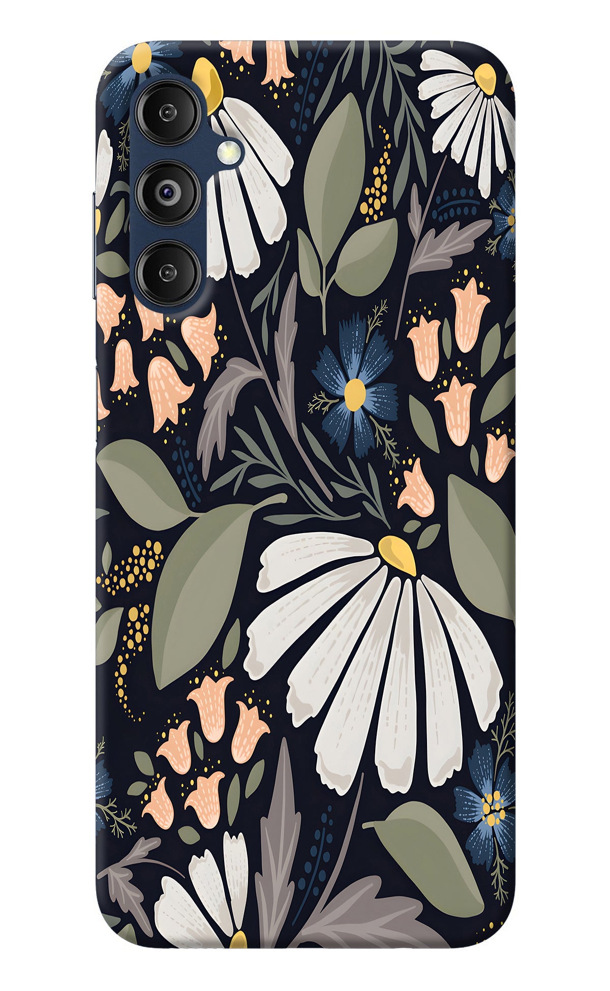 Flowers Art Samsung M14 Back Cover