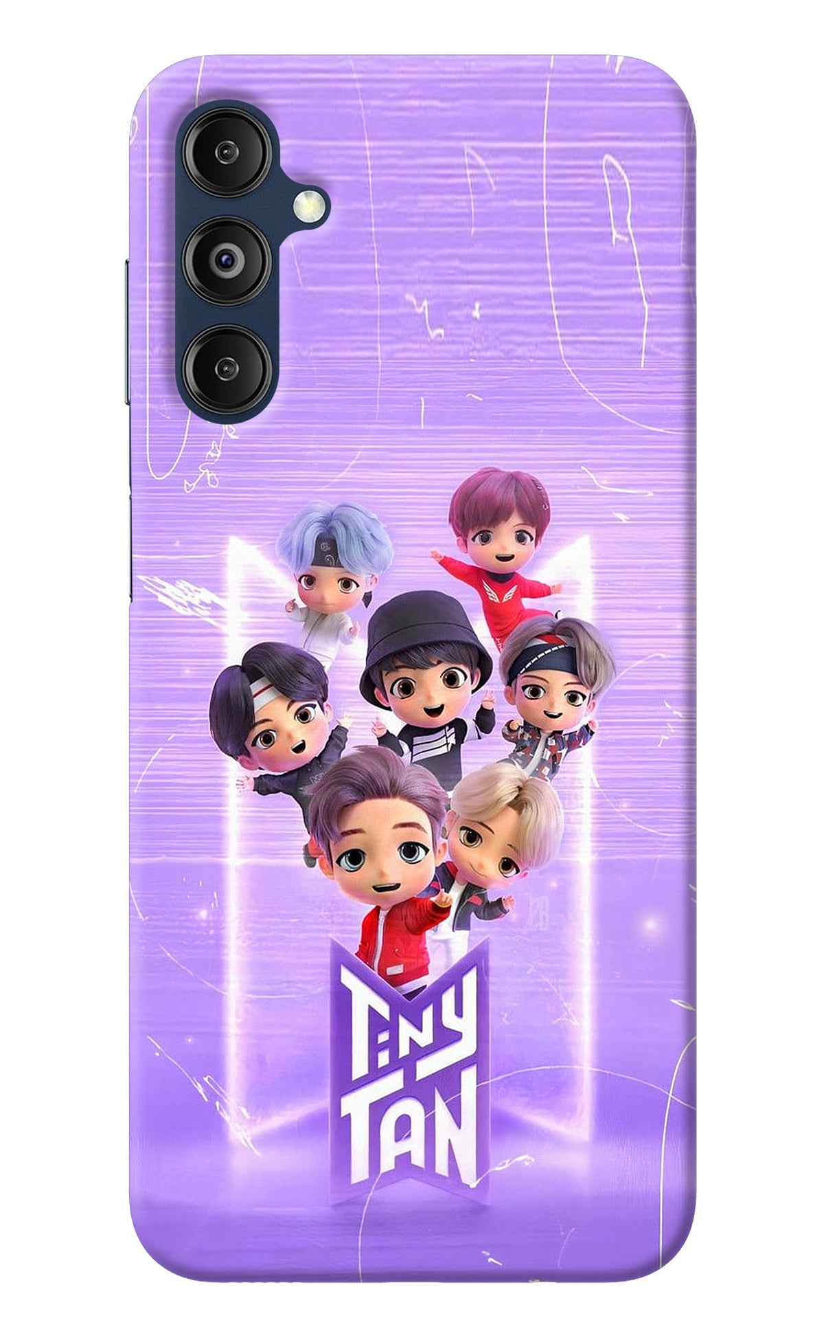 BTS Tiny Tan Samsung M14 Back Cover