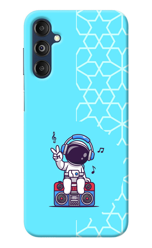 Cute Astronaut Chilling Samsung M14 Back Cover