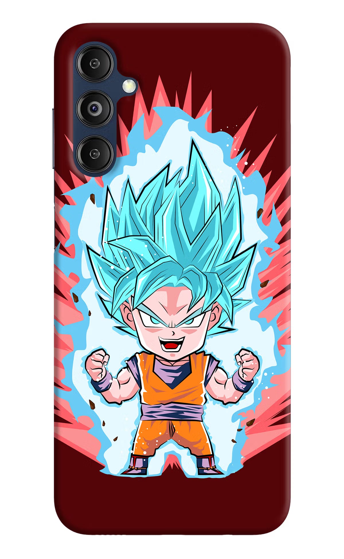 Goku Little Samsung M14 Hard Case Back Cover by Casekaro