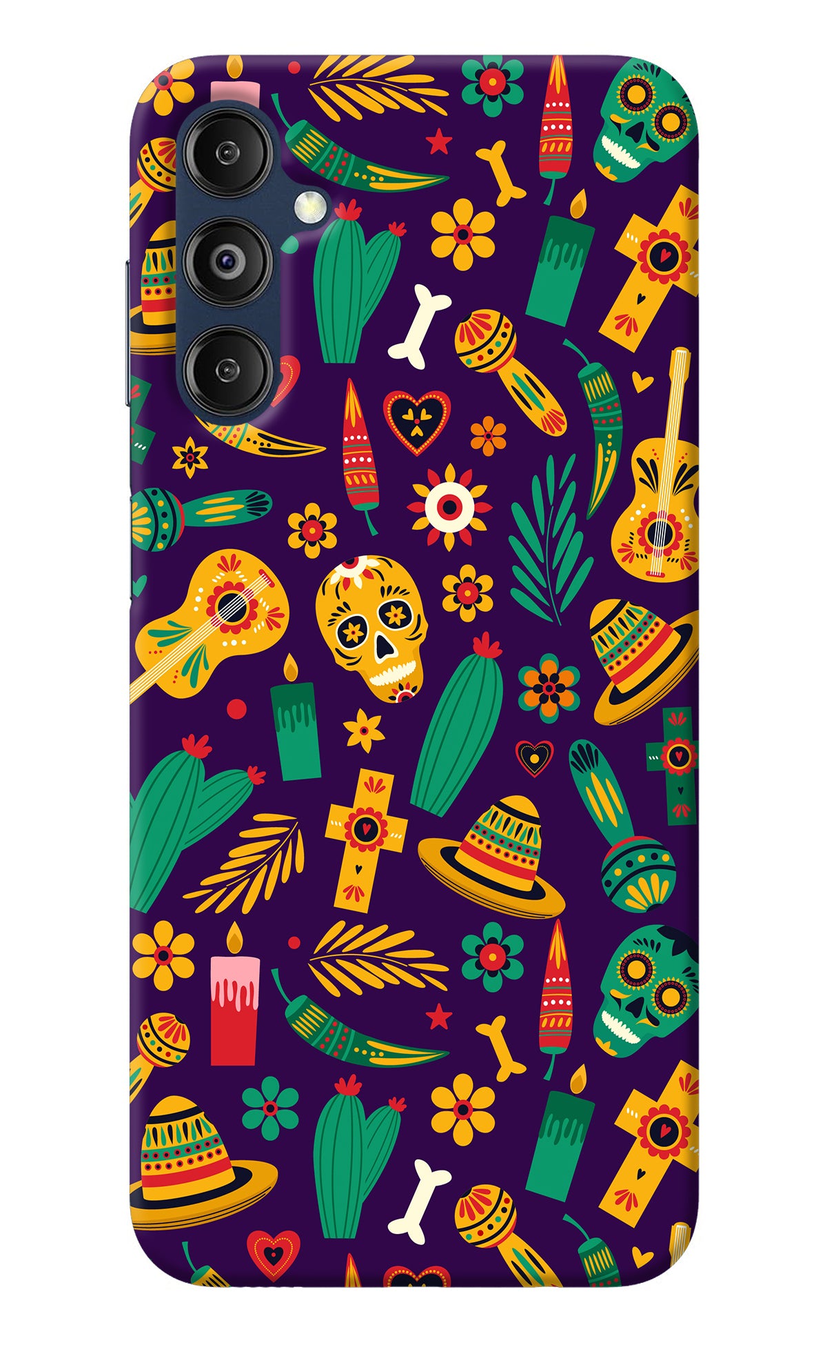 Mexican Artwork Samsung M14 Back Cover