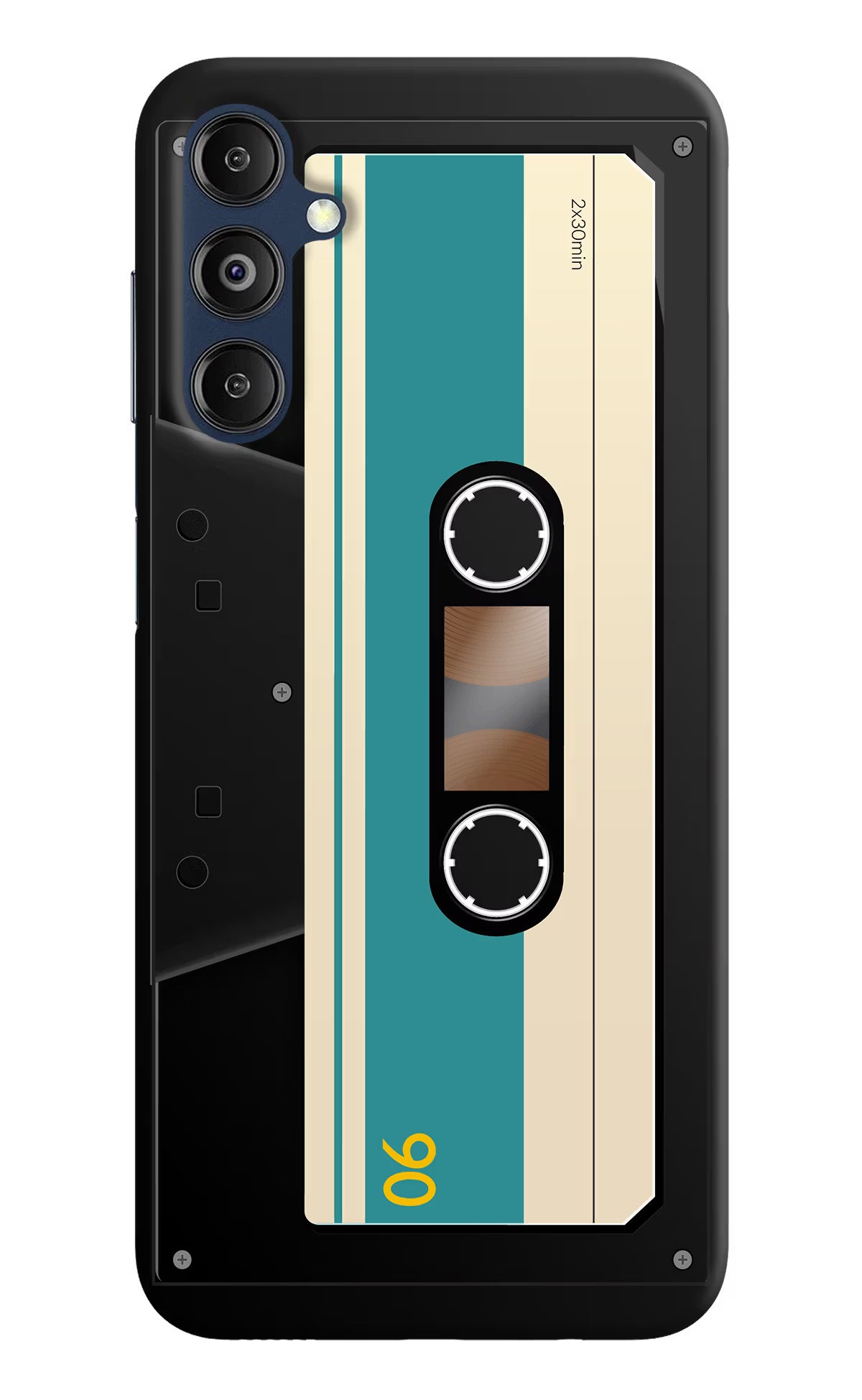 Cassette Samsung M14 4G Hard Case Back Cover by Casekaro