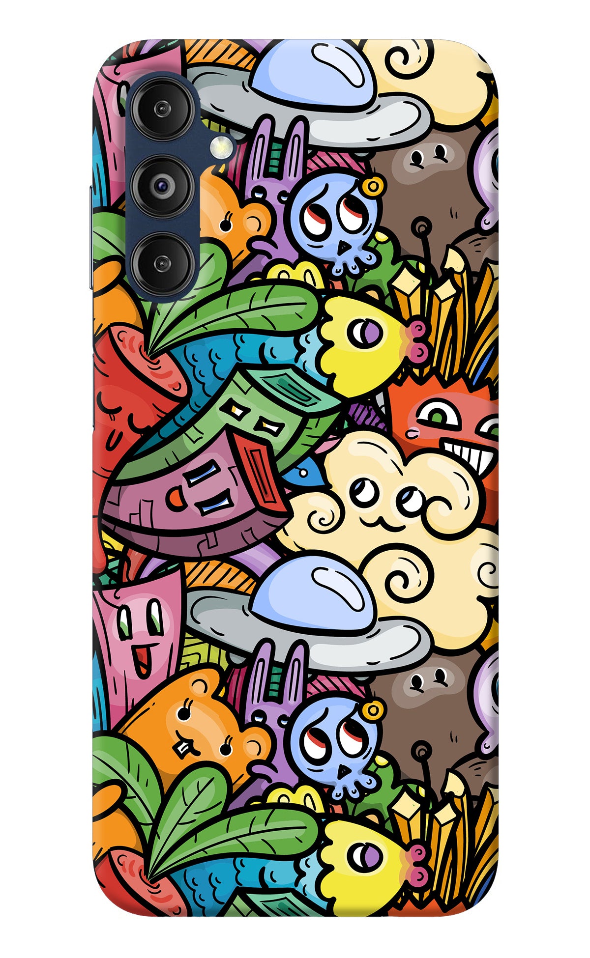 Veggie Doodle Samsung M14 Back Cover