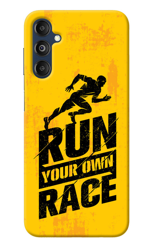 Run Your Own Race Samsung M14 Back Cover