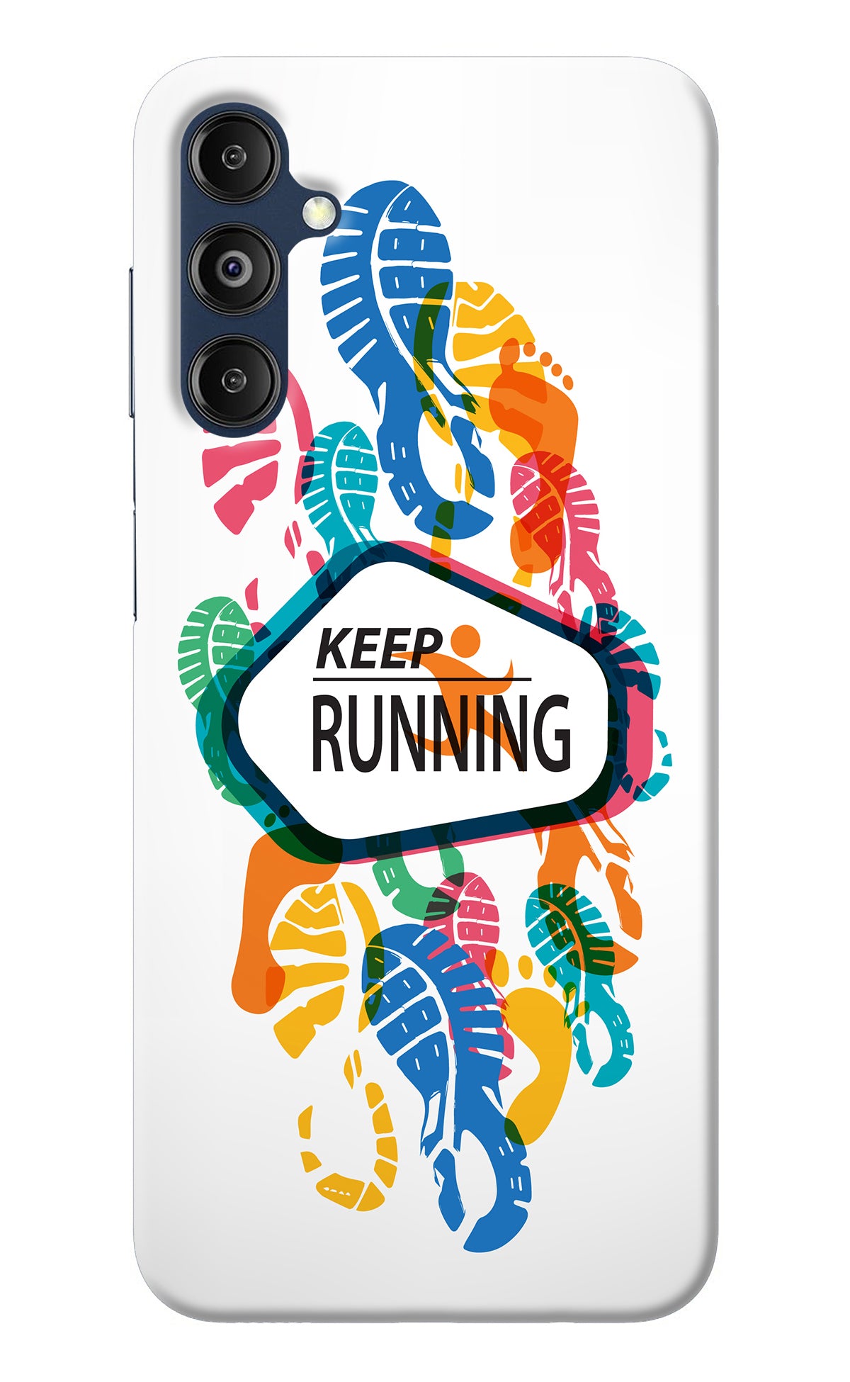 Keep Running Samsung M14 Back Cover