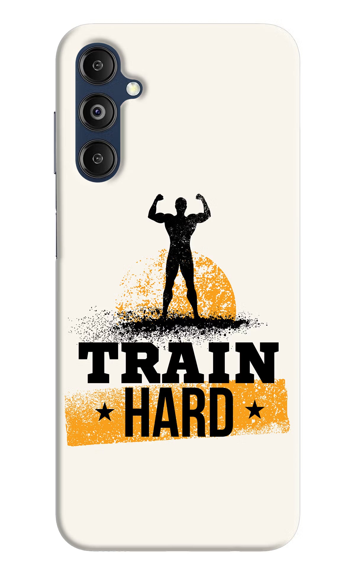 Train Hard Samsung M14 Hard Case Back Cover by Casekaro