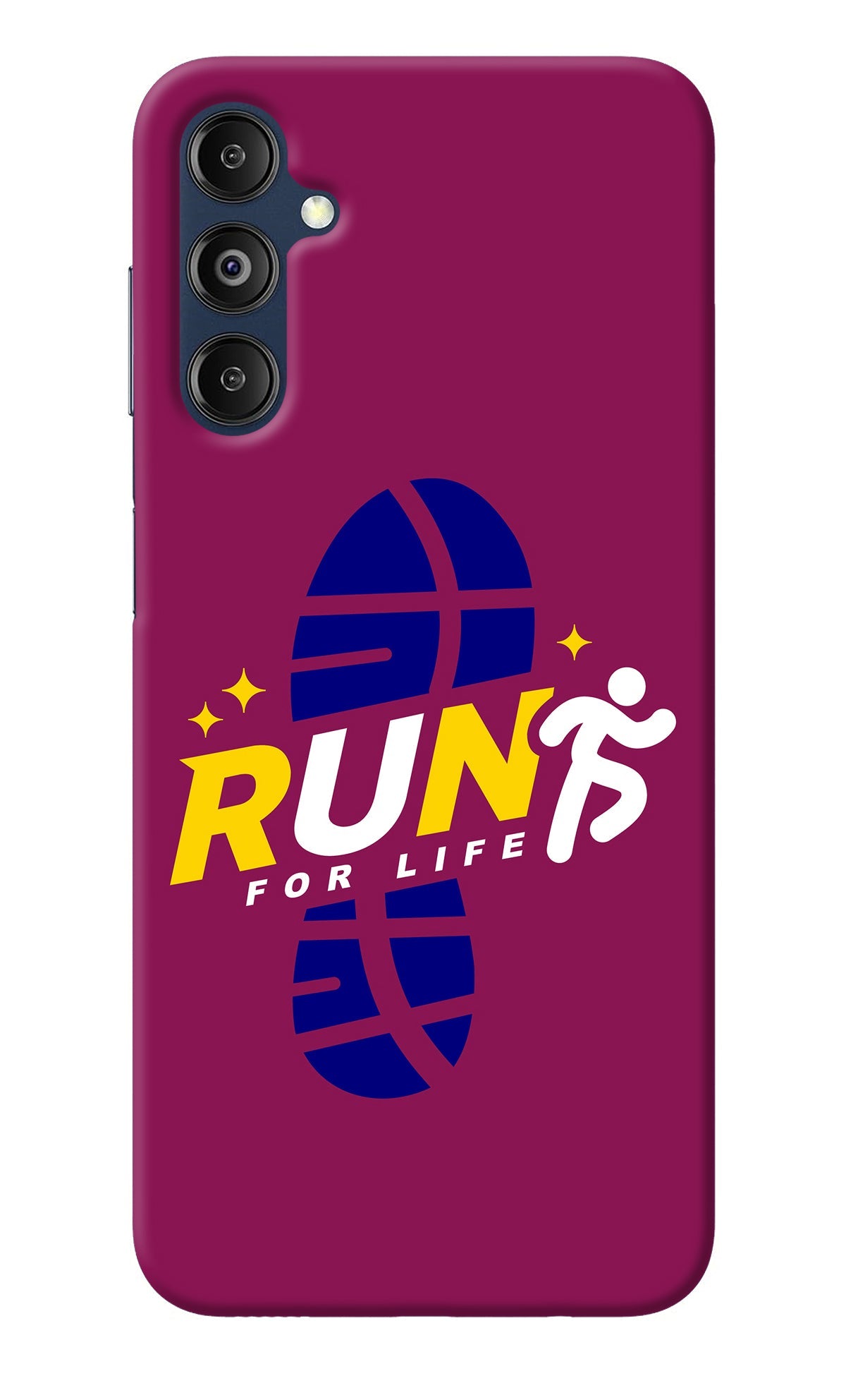 Run for Life Samsung M14 Back Cover