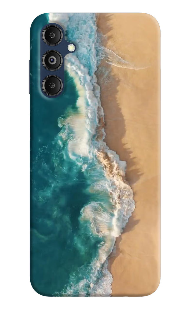 Ocean Beach Samsung M14 4G Hard Case Back Cover by Casekaro