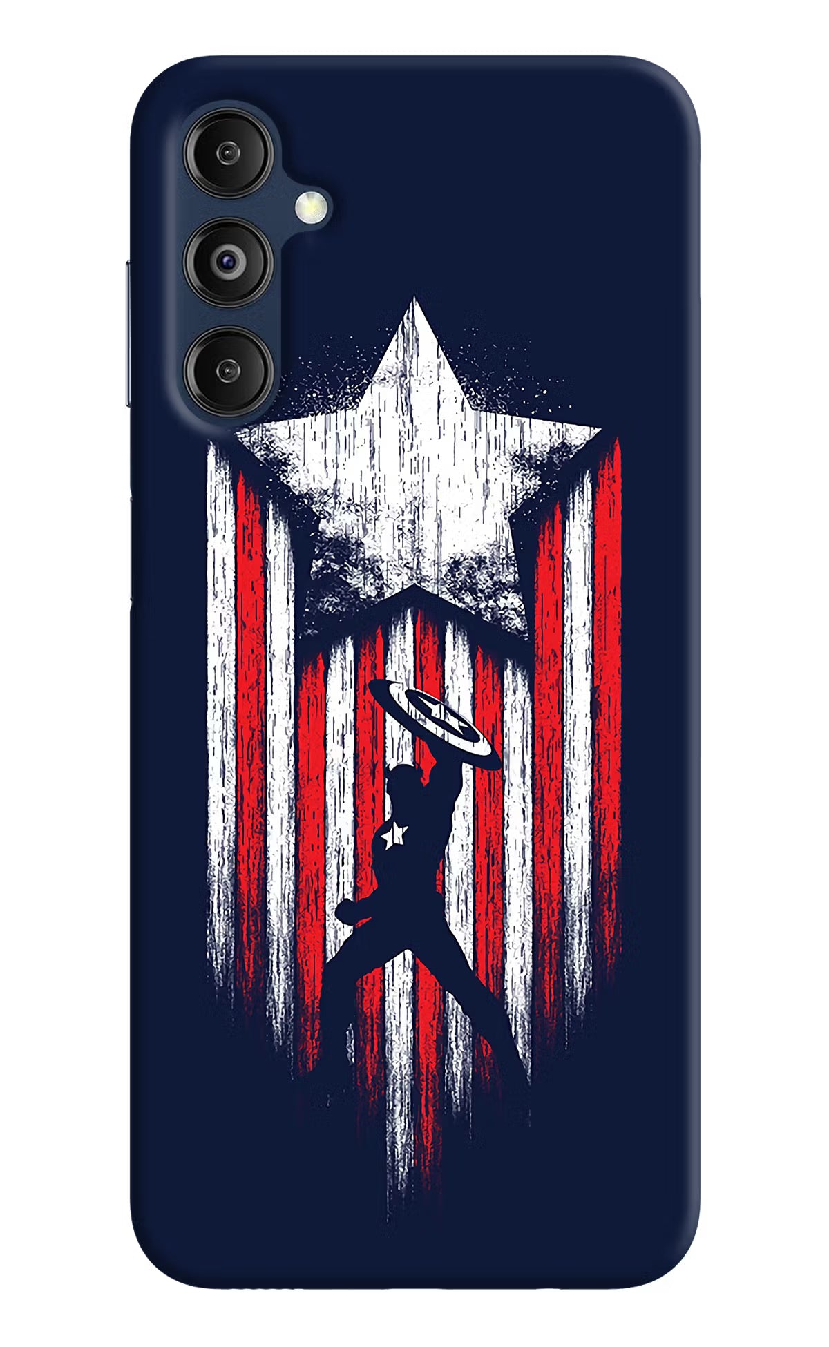 Captain America Marvel Art Samsung M14 Hard Case Back Cover by Casekaro