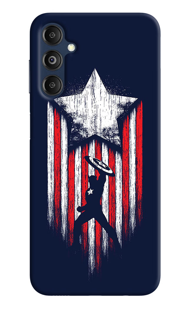 Captain America Marvel Art Samsung M14 4G Hard Case Back Cover by Casekaro