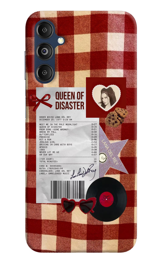 Queen of Disaster Samsung M14 4G Hard Case Back Cover by Casekaro