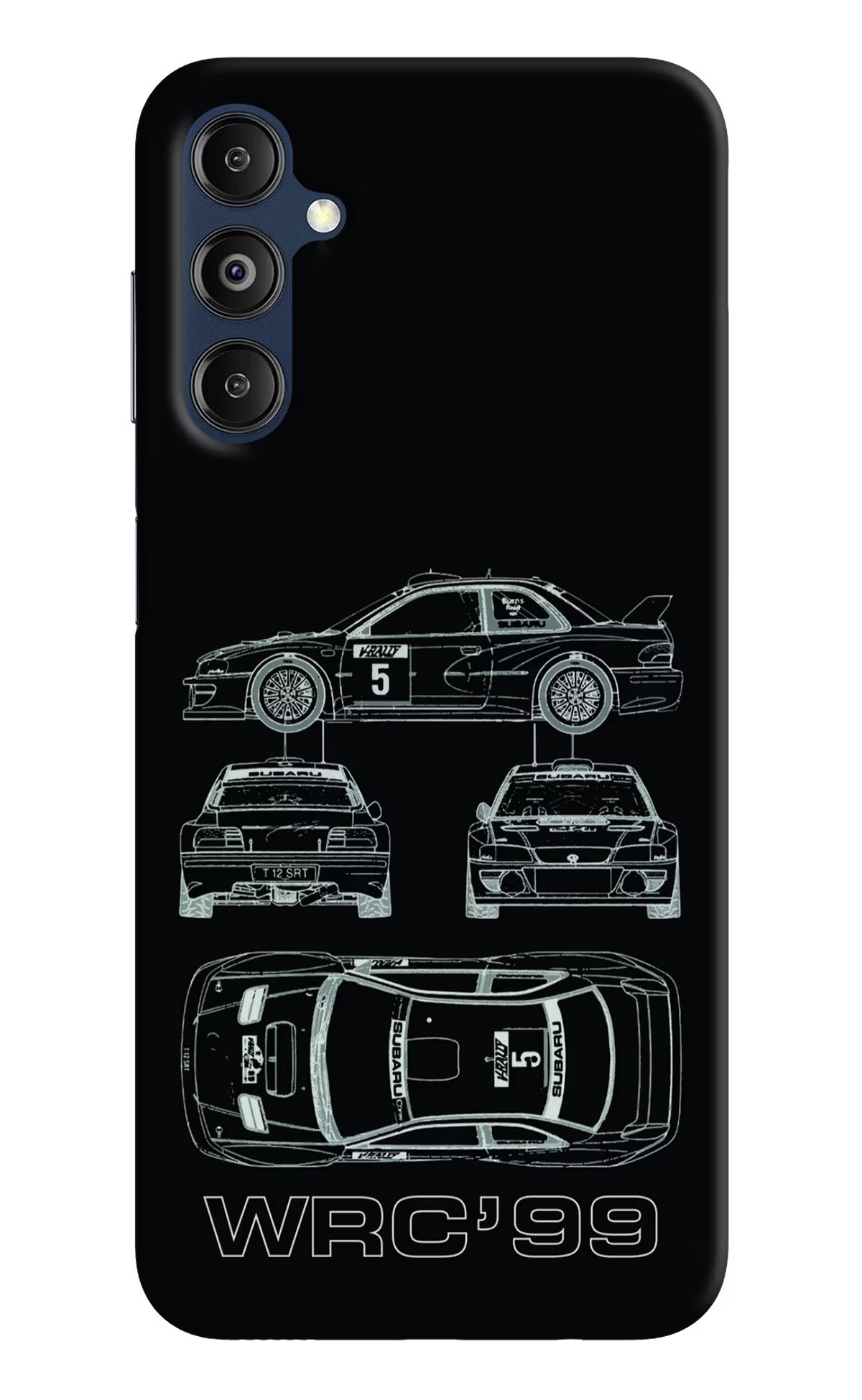 WRC'99 Samsung M14 4G Hard Case Back Cover by Casekaro