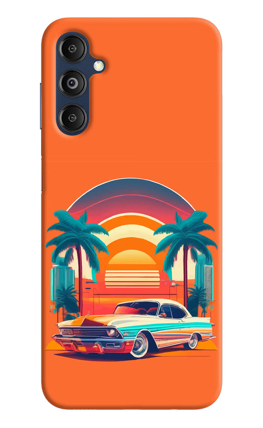 Palm Drive 80s Samsung M14 Hard Case Back Cover by Casekaro