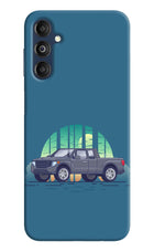 Retro Garage Vibe Samsung M14 4G Hard Case Back Cover by Casekaro